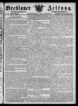 Breslauer Zeitung vom 14.01.1871