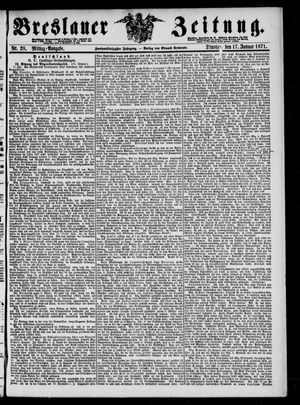 Breslauer Zeitung vom 17.01.1871