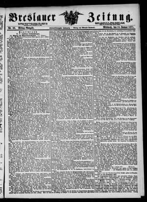 Breslauer Zeitung vom 18.01.1871