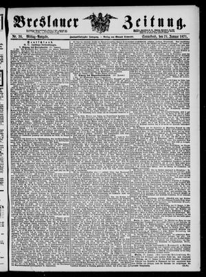 Breslauer Zeitung vom 21.01.1871