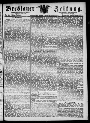 Breslauer Zeitung vom 26.01.1871