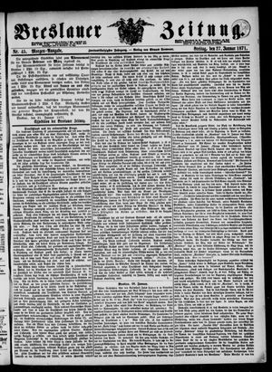 Breslauer Zeitung on Jan 27, 1871
