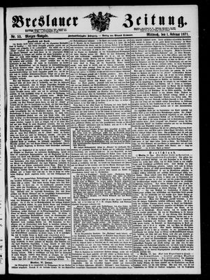 Breslauer Zeitung vom 01.02.1871