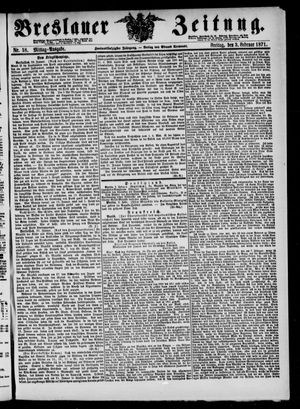 Breslauer Zeitung vom 03.02.1871