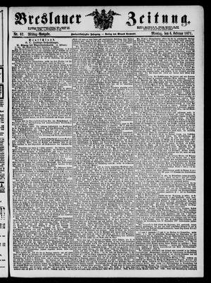 Breslauer Zeitung vom 06.02.1871