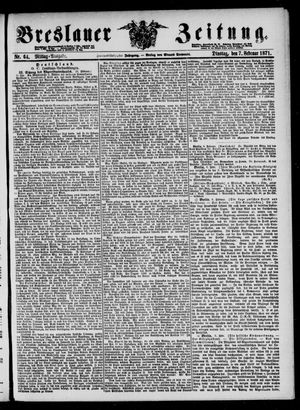 Breslauer Zeitung vom 07.02.1871