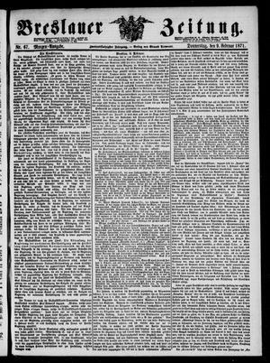 Breslauer Zeitung vom 09.02.1871