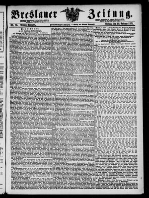 Breslauer Zeitung vom 10.02.1871