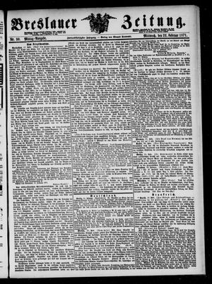 Breslauer Zeitung vom 22.02.1871
