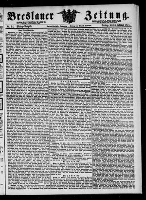 Breslauer Zeitung vom 24.02.1871
