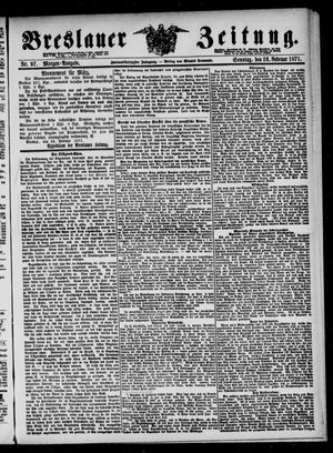 Breslauer Zeitung vom 26.02.1871