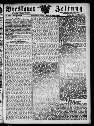 Breslauer Zeitung vom 10.03.1871