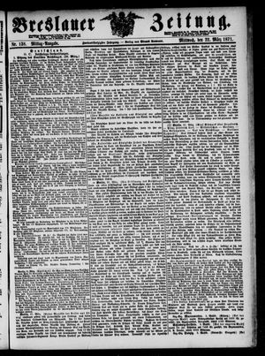 Breslauer Zeitung vom 22.03.1871