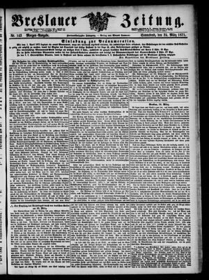 Breslauer Zeitung vom 25.03.1871