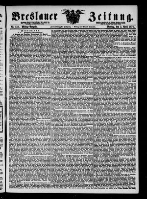 Breslauer Zeitung vom 03.04.1871