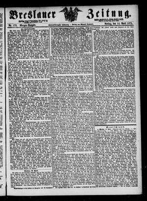 Breslauer Zeitung vom 14.04.1871