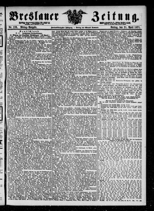 Breslauer Zeitung vom 21.04.1871