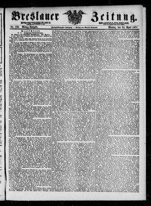 Breslauer Zeitung vom 24.04.1871