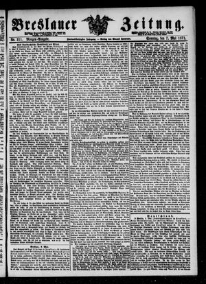 Breslauer Zeitung vom 07.05.1871