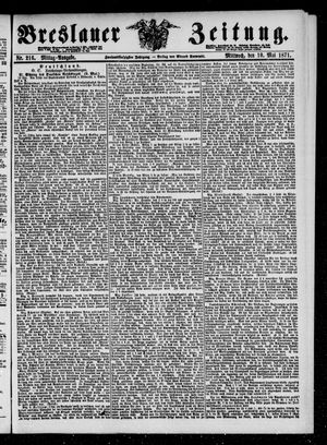 Breslauer Zeitung vom 10.05.1871