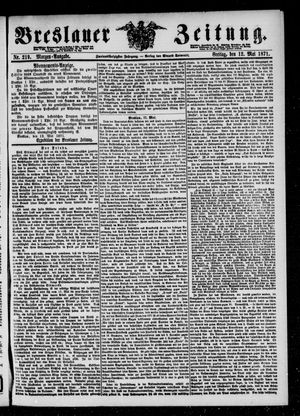 Breslauer Zeitung vom 12.05.1871