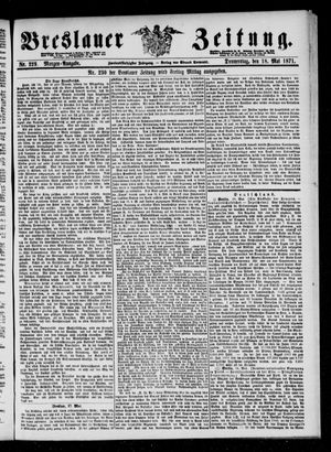 Breslauer Zeitung vom 18.05.1871