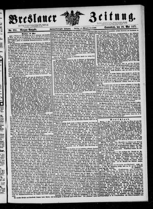 Breslauer Zeitung vom 20.05.1871
