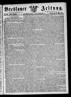 Breslauer Zeitung vom 23.05.1871