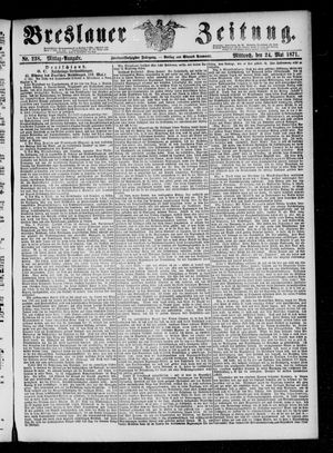 Breslauer Zeitung vom 24.05.1871