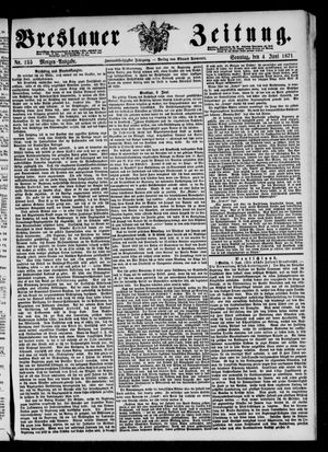 Breslauer Zeitung on Jun 4, 1871