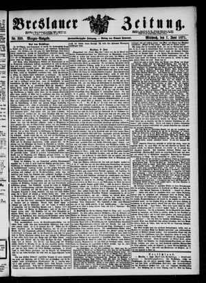 Breslauer Zeitung vom 07.06.1871