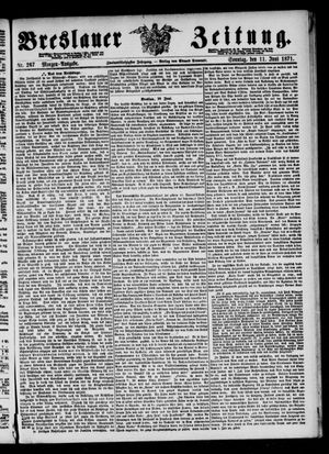 Breslauer Zeitung vom 11.06.1871