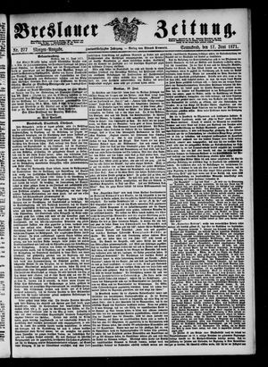 Breslauer Zeitung on Jun 17, 1871