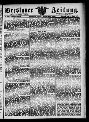 Breslauer Zeitung vom 21.06.1871