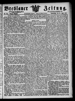 Breslauer Zeitung vom 22.06.1871