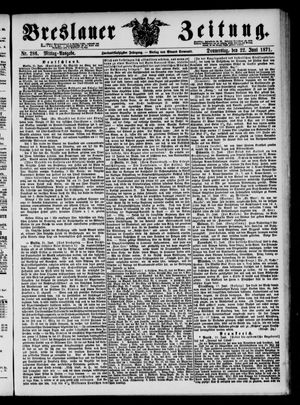 Breslauer Zeitung vom 22.06.1871