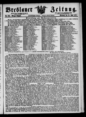 Breslauer Zeitung vom 28.06.1871