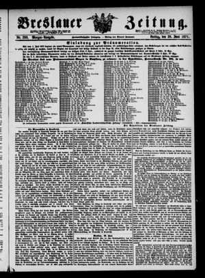 Breslauer Zeitung vom 30.06.1871