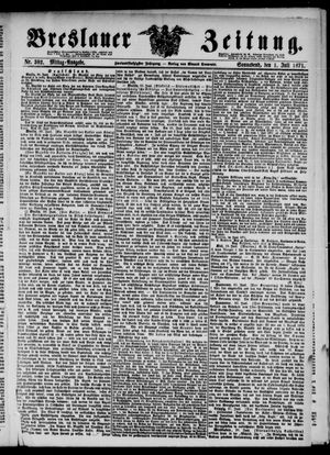 Breslauer Zeitung on Jul 1, 1871