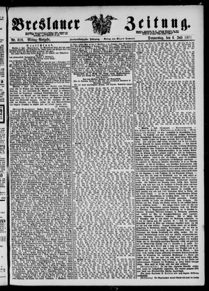 Breslauer Zeitung vom 06.07.1871