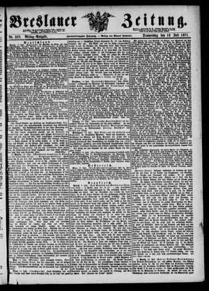 Breslauer Zeitung on Jul 13, 1871