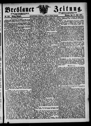 Breslauer Zeitung vom 17.07.1871