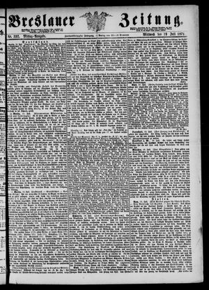Breslauer Zeitung vom 19.07.1871