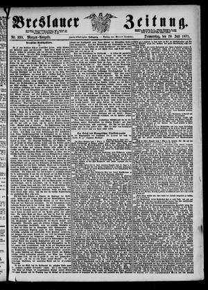 Breslauer Zeitung vom 20.07.1871