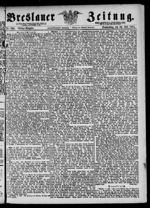 Breslauer Zeitung vom 20.07.1871