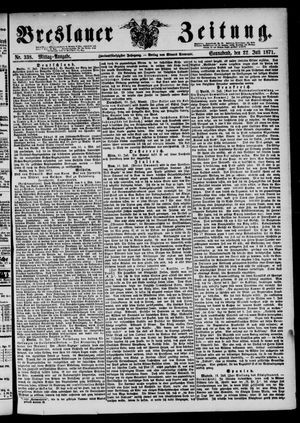 Breslauer Zeitung vom 22.07.1871