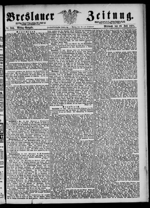 Breslauer Zeitung vom 26.07.1871