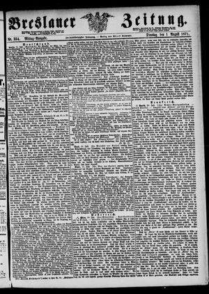 Breslauer Zeitung on Aug 1, 1871