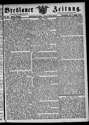 Breslauer Zeitung on Aug 3, 1871