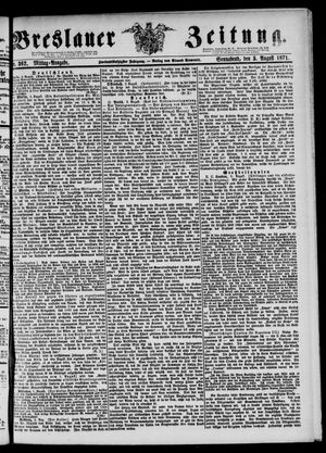 Breslauer Zeitung vom 05.08.1871